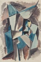 JOS LEONARD (1892-1957) Composition cubiste