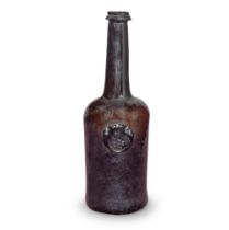 A sealed 'Cylinder' wine bottle, circa 1750