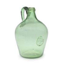 A rare and large sealed flagon, dated 1821
