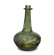 A fine 'Shaft and Globe' wine bottle, circa 1660-65