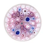 A rare 'Old English' close-packed millefiori paperweight, circa 1850