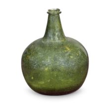 A magnum 'Onion' wine bottle, circa 1700