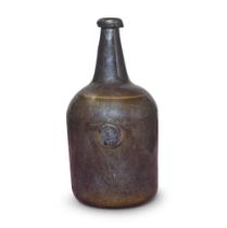 A very rare sealed double magnum 'Cylinder' wine bottle, dated 1783