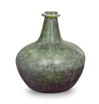 A rare magnum 'Shaft and Globe / Onion' transitional wine bottle, circa 1685-90