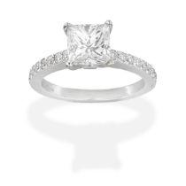 DIAMOND SINGLE-STONE RING