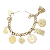 GOLD CHARM BRACELET