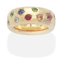 POMELLATO: GEM-SET 'ICONICA COLOUR' RING