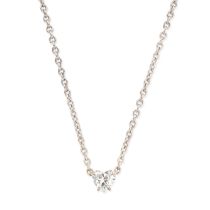 CARTIER: DIAMOND PENDANT/NECKLACE