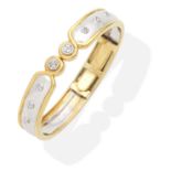 DIAMOND-SET BANGLE