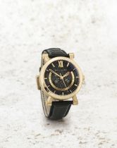 Bulgari. A fine Limited Edition 18K rose gold automatic annual calendar wristwatch with retrogra...