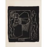 LE CORBUSIER (1887-1965) Entre-deux VII, 1964 Lithographie sur papier Arches. Sign&#233;e dans...