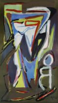 BRAM VAN VELDE (1895-1981) Nord Lithographie en couleurs. Sign&#233;e et num&#233;rot&#233;e 4...