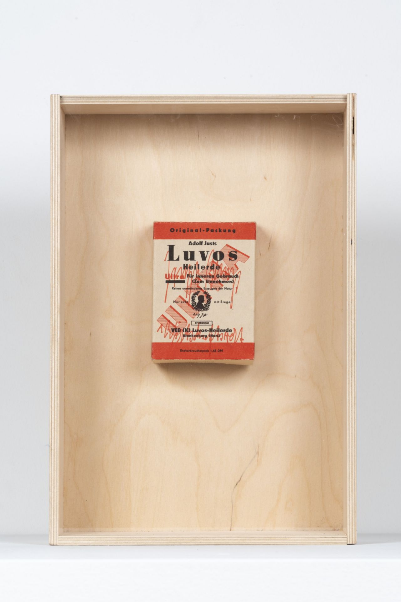 JOSEPH BEUYS (1921-1986) Adolf Justs LUVOS Heilerde, 1976-1984 Objet boite issu du projet 'Das W...