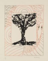 PIERRE ALECHINSKY (born 1927) Arbre Central &#224; l'orange, 1993 Eau-forte et aquatinte. Sign&...