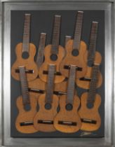 FERNANDEZ ARMAN (1928-2005) Cavaquinho,2003 Sculpture-volume. Accumulation (m&#233;tal, bois) c...