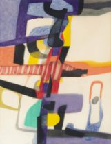 MAURICE ESTEVE (1904-2001) Grand Pavois, 1956 Lithographie en couleurs. Sign&#233;e, dat&#233;e...