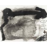 ANTONI T&#192;PIES (1923-2012) Variation sur un th&#232;me musical 19 Lithographie et gaufrage....