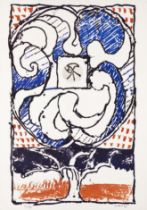 PIERRE ALECHINSKY (born 1927) Fen&#234;tres, 1977 Lithographie en couleurs issue du portfolio '...
