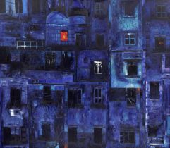 Nguyen Van Cuong (Vietnamese, born 1962) Street at night