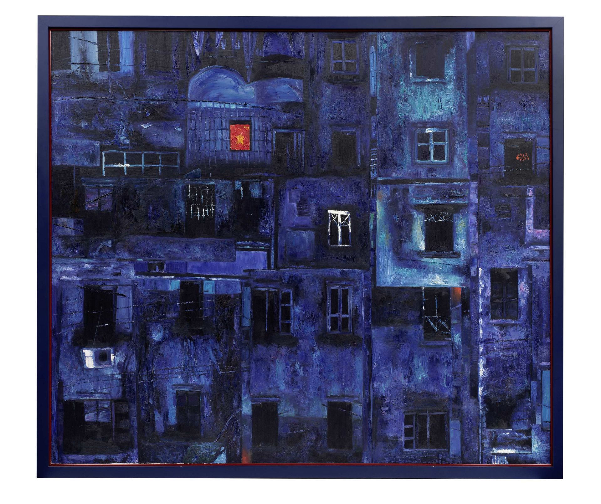 Nguyen Van Cuong (Vietnamese, born 1962) Street at night - Image 2 of 4