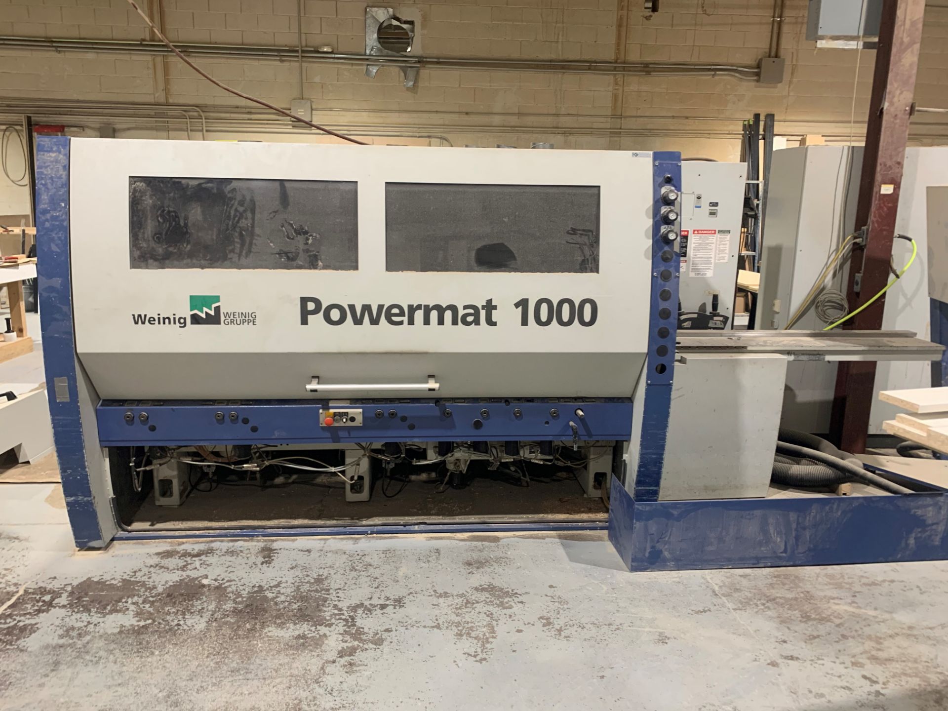 2006 Weinig Powermat 1000 6 Head HSK Moulder