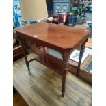 20th century 2 tier window table