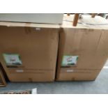 2 New boxed bridge port garden arm chairs