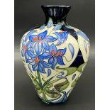 Limited edition Moorcroft vase 'Castle of Mey' [90/200] Signed Rachel Bishop and dated 2009. [18cm