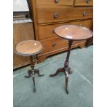 2 Antique style wine tables