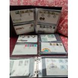 3 Albums of first day covers