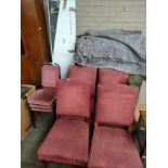 Large lot of chairs together with boxed Ramp .