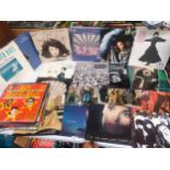 Lot of records to include John Lennon , t rex , George michael etc