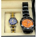 Gent's Seapro Scorpion 300m wristwatch together with a ladies Seapro Professional wristwatch with
