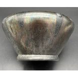 Antique Chinese black drip glaze bowl. [9.5x19cm]