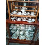 Large Wedgewood Hathway rose tea service includes tea pot etc