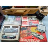 Vintage computacar together with boxed truck model and viewmaster with accessories
