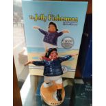 Limited edition Royal Doulton figure the jolly fisherman with box