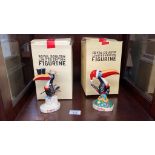 Two boxed Royal Doulton Guinness advertising Pelican figurines