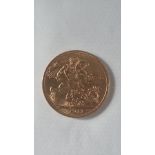 1911 George V Full Gold Sovereign