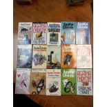 A Collection of Various Titled Paperbacks by Agatha Christie, Published, by Fontana Publications.