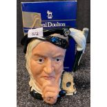 Royal doulton Toby jug The Shakespearean hamlet with box .