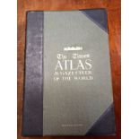 A Collection of 7 books to include a Large Leather bound Times Atlas Selfridges Edition dated 1922
