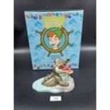 Walt Disney Peter Pan by Royal Doulton figure titled 'Tic Toc Crocodile'. Comes with box and