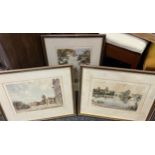 A Lot of five prints after Dennis Handen- all signed in pencil by the artist. Depicting various