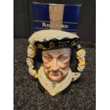 Limited edition Royal doulton king Henry the V111 double handled Toby jug in celebration of the