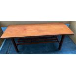 Mid century teak lounge coffee table