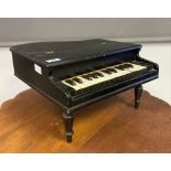 Child's toy baby grand piano [23cm in height]