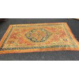 Large antique woven eastern Rug [322x194cm]