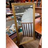 A Vintage gilt framed mirror