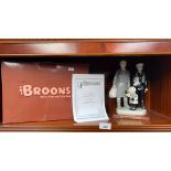 The Broons Maw, Paw & The Bairn figurine- comes with box and certificate